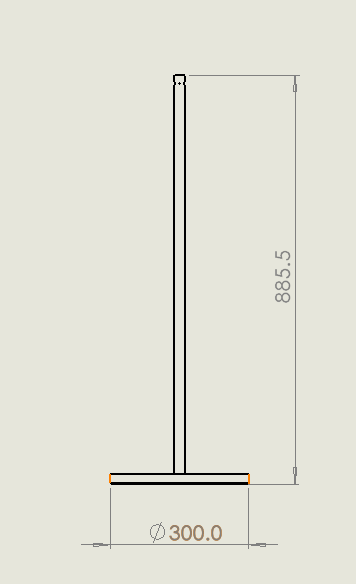 Large Stanchion