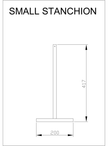 Small Stanchion